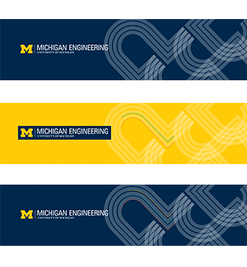 Umich engin web banners
