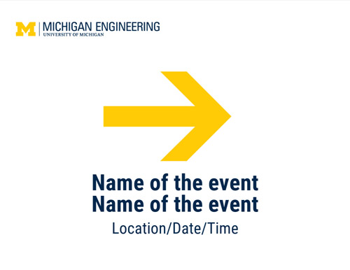 university of michigan presentation template